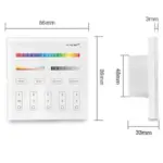 4 zone wall panel controller