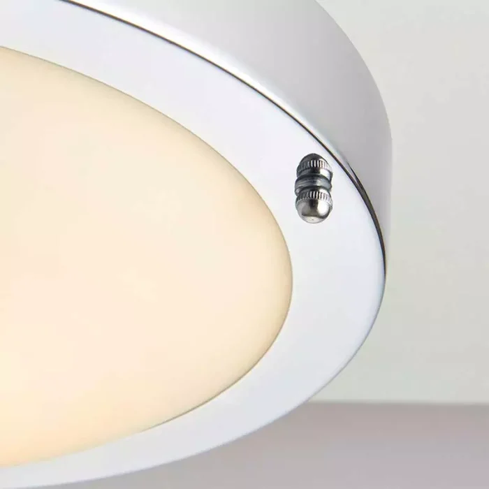 Bathroom Ceiling Light With Frosted Glass