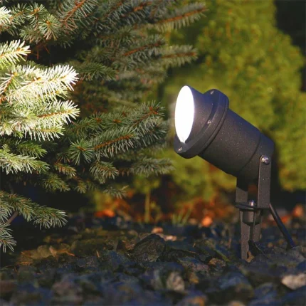 Bush Garden Spike Light With Anti Glare Hood