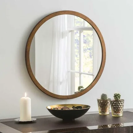 Classic Bronze Circle Mirror