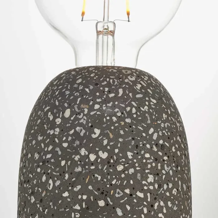 Dark Mosaic Table Lamp