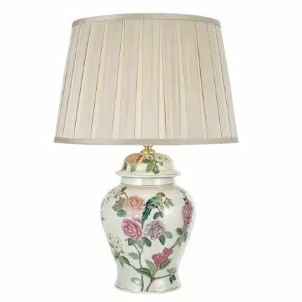 Floral Motif Table Lamp Base