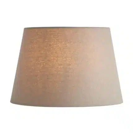 Grey Linen Fabric Lamp Shade 10 Inch