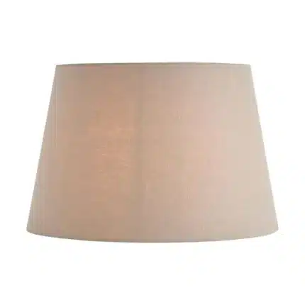 Grey Linen Fabric Lamp Shade 14 Inch