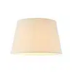 Ivory Linen Fabric Lamp Shade 18 Inch