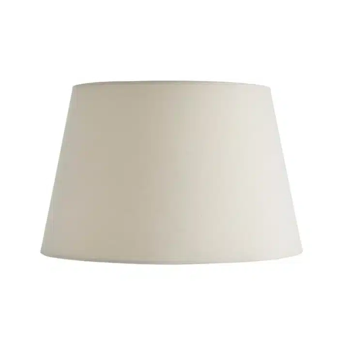 Ivory Linen Fabric Lamp Shade 18 Inch