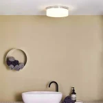 Opal Chrome Bathroom Ceiling Light