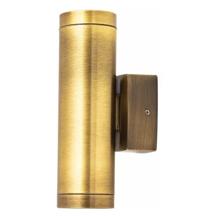Outdoor Wall Light in Brass For Coastal Areas