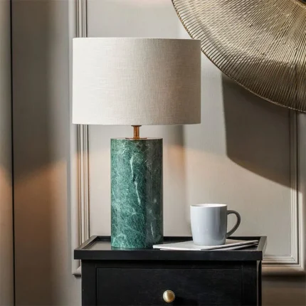 Green Marble Table Lamp Base