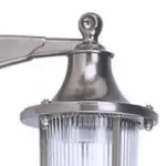 Down Coastal Wall Light Nickel