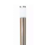 Nickel Plated Brass Bollard Light 45CM