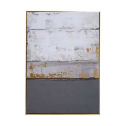 Grey Oil Paint Wall Artwork Painting