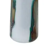 Multicolour Hues Tall Glass Vase