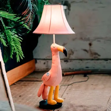 Funky the Flamingo floor lamp children's room lighting