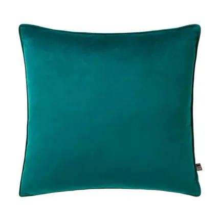 Teal Velvet Fabric Cushion