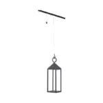 Outdoor Lantern Suspension Kit Black