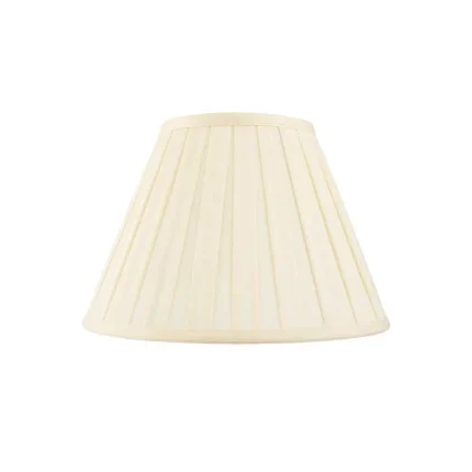 Cream Fabric Tapered Drum Lamp Shade 41CM