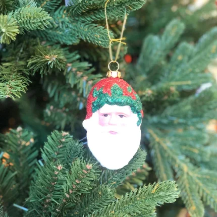 Santa Face Christmas Tree Decoration