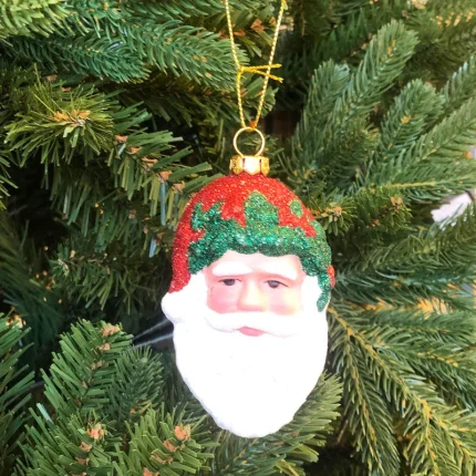 Santa Face Christmas Tree Decoration