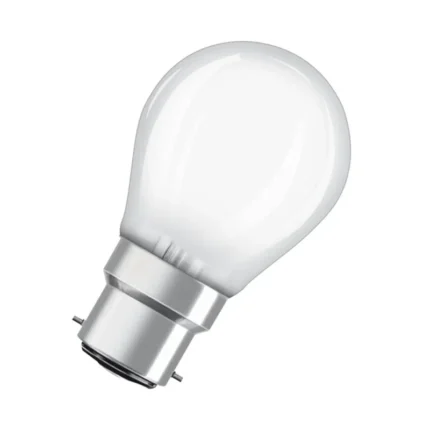 4W B22 Frosted Golf LED Bulb 2700K Dimmable