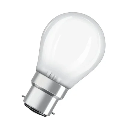 4W B22 Frosted Golf LED Bulb 2700K Non Dimmable