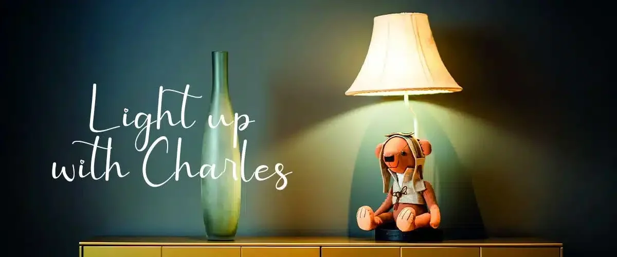 Light up with Charles table lamp